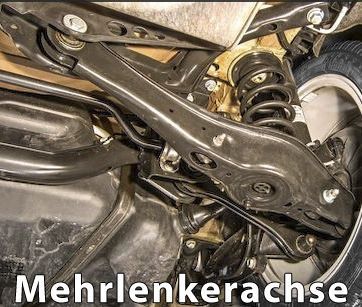 TA Technix härteverstellbarer Luftdämpfersatz passend für Audi A3 8P/ Seat Altea, Leon, Toledo (1P/5P), Skoda Octavia (1Z)...