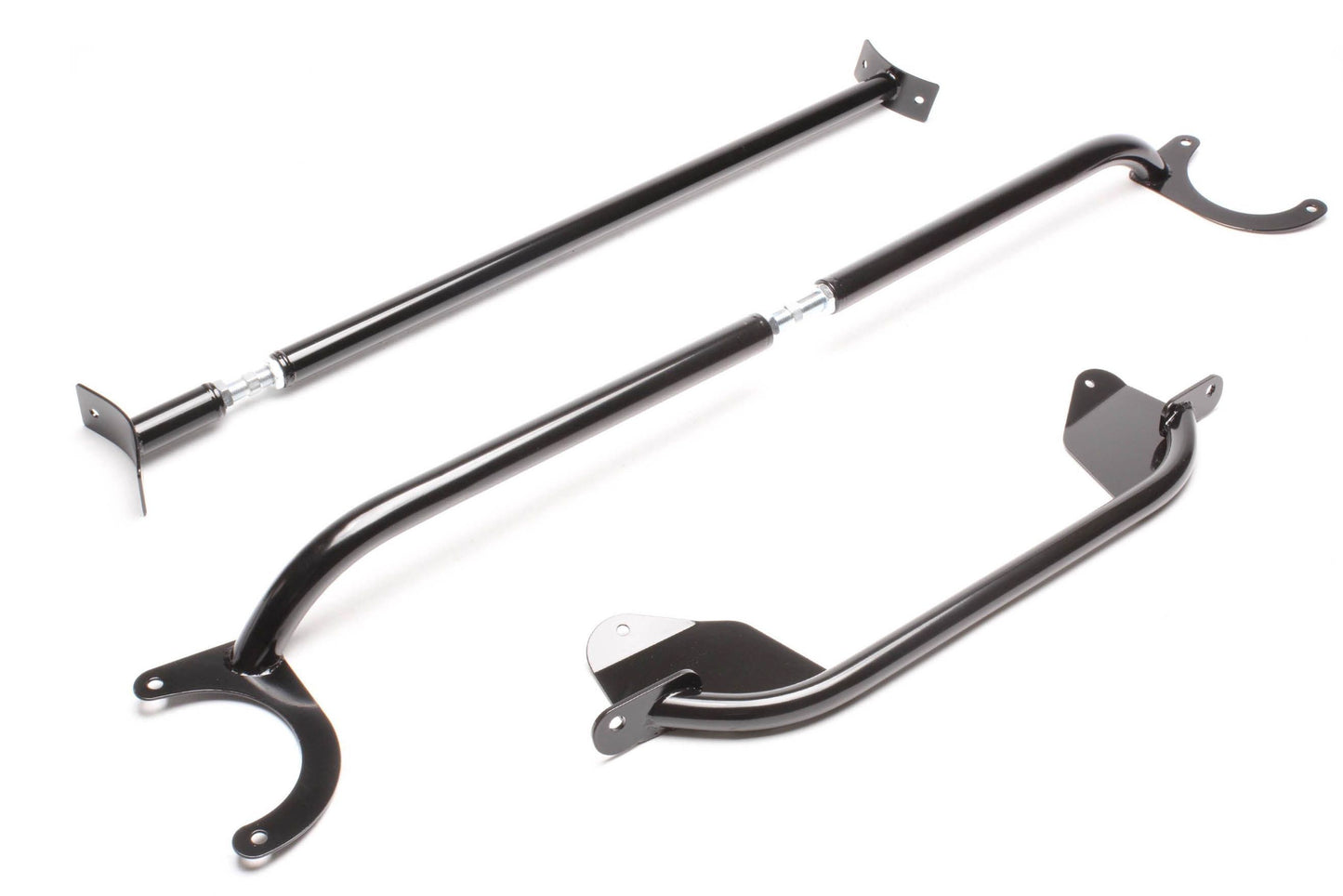TA Technix Stahl-​Domstreben Kit, schwarz passend für VW Golf I/Jetta I/ Scirocco I+II