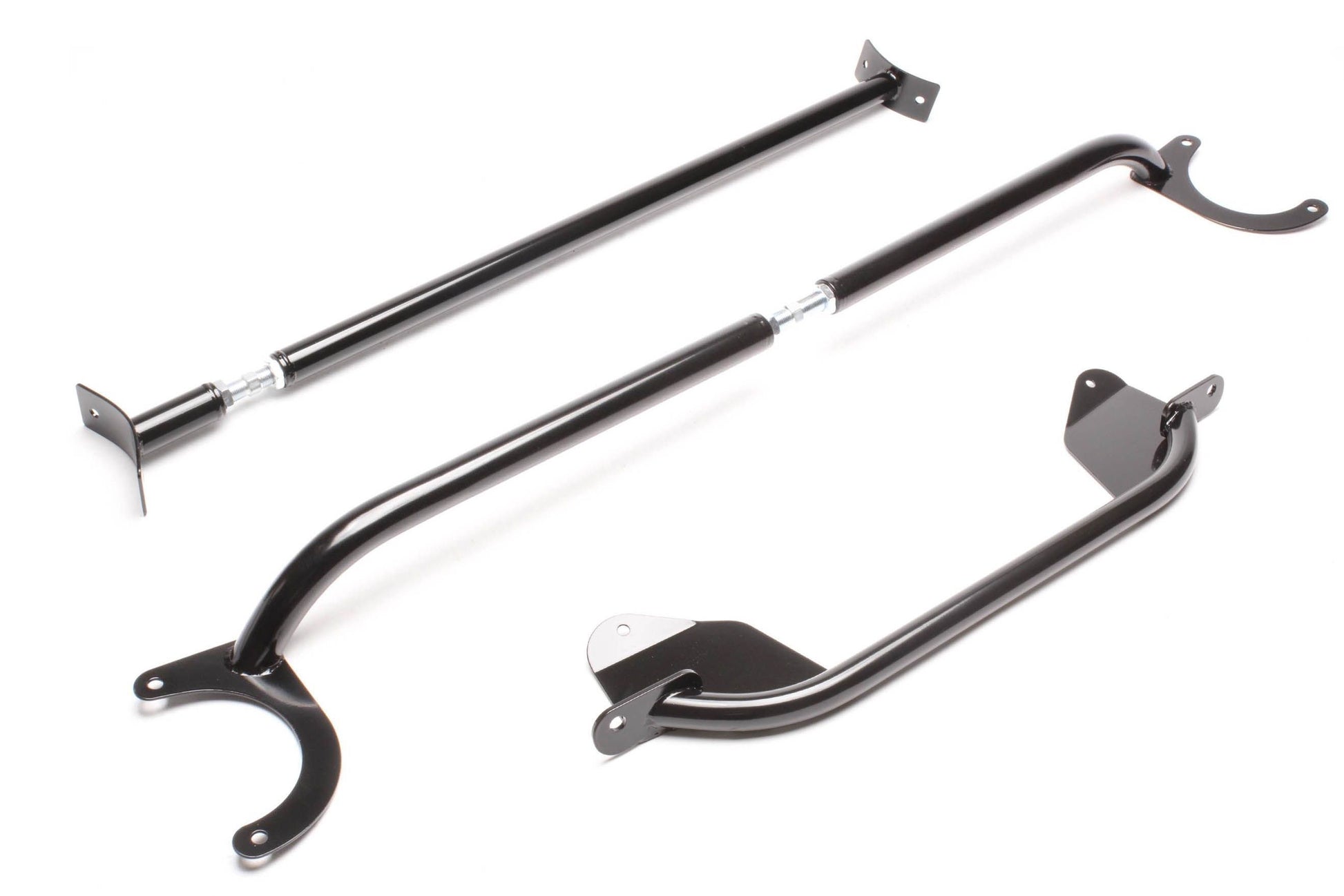 TA Technix Stahl-​Domstreben Kit, schwarz passend für VW Golf I/Jetta I/ Scirocco I+II