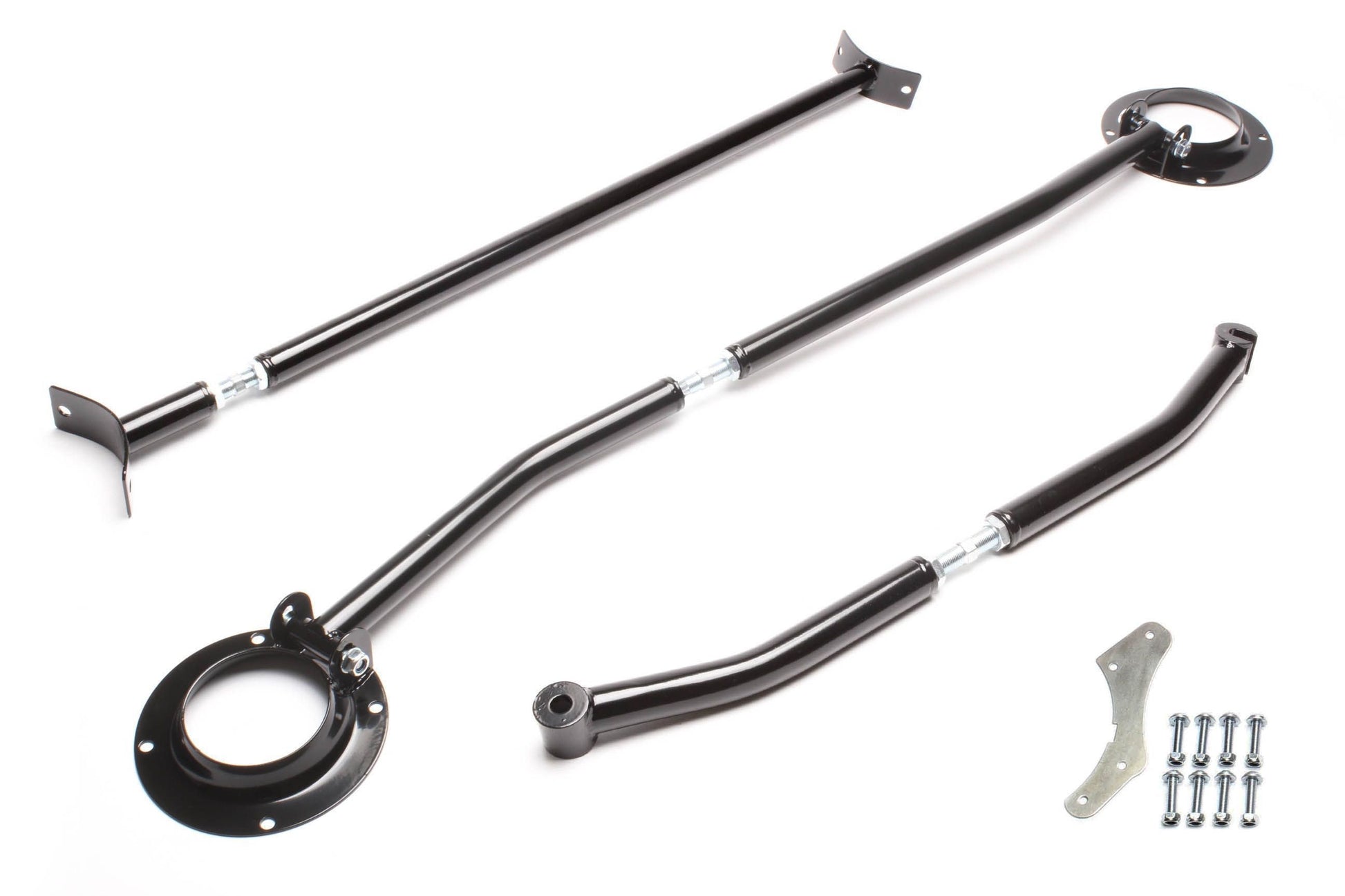 TA Technix Stahl-​Domstreben Kit, schwarz passend für VW Golf II/Jetta II/Corrado