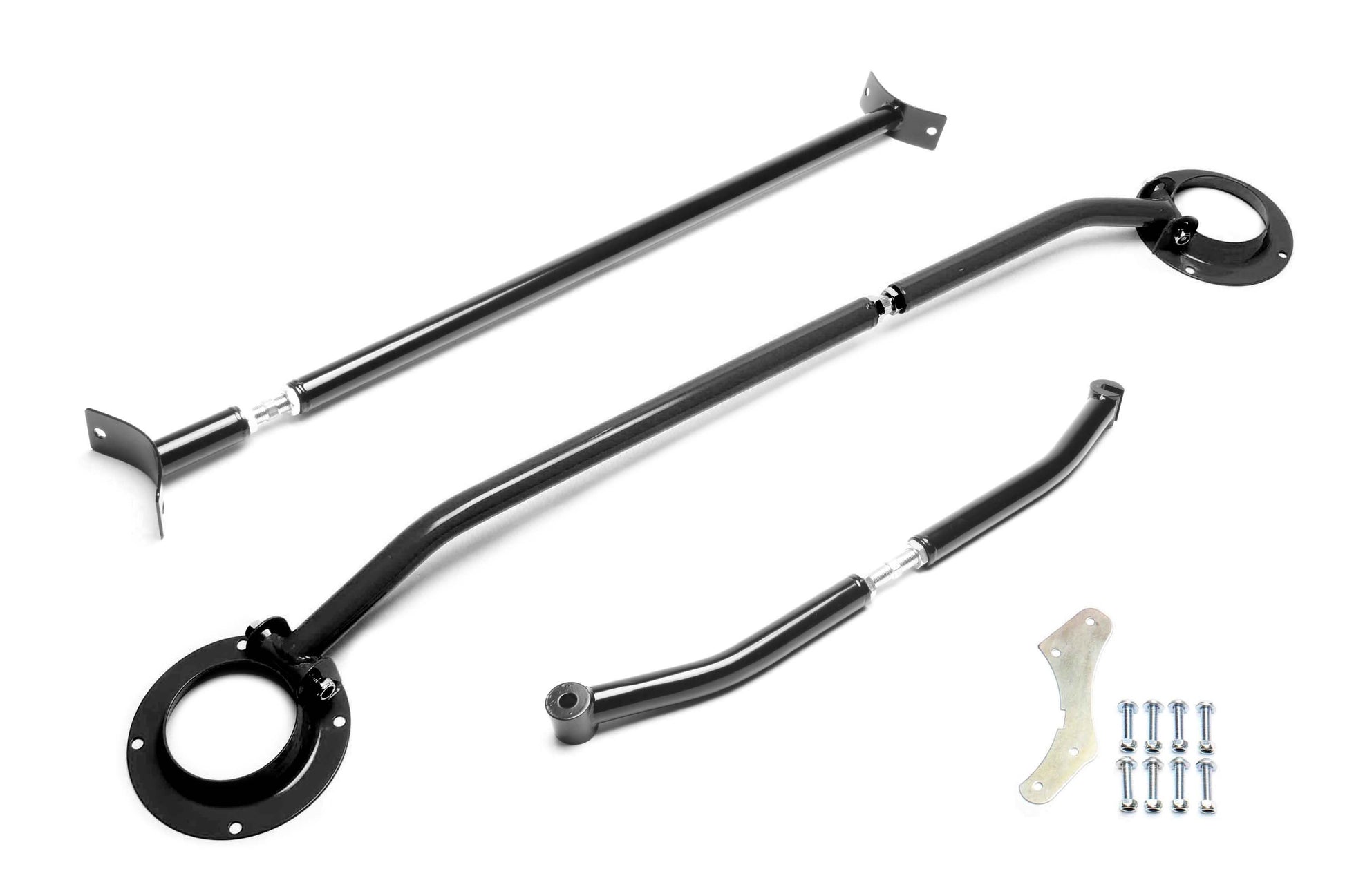 TA Technix Stahl-​Domstreben Kit, schwarz passend für Seat Toledo I/VW Golf III/Vento