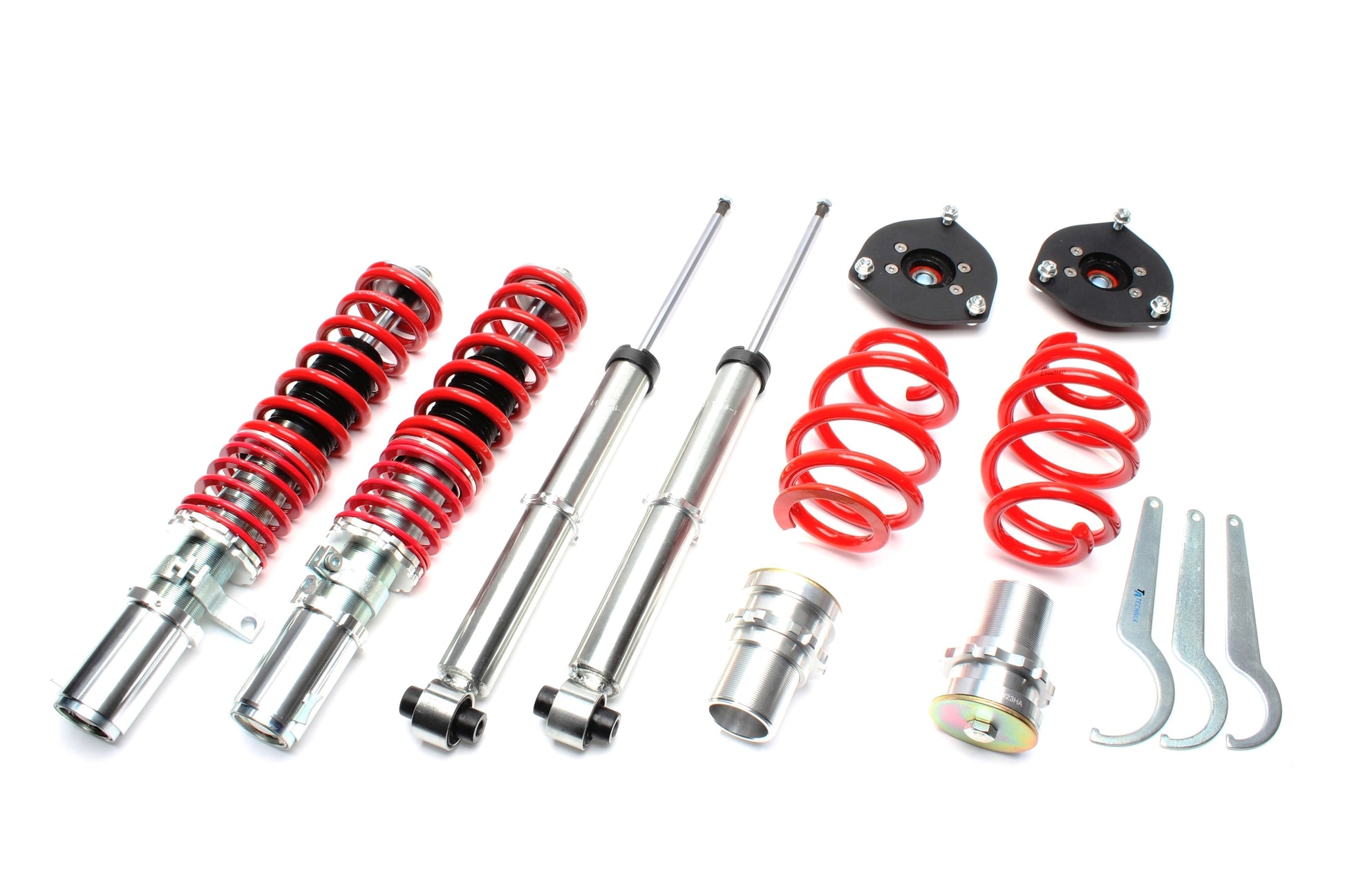 TA Technix Gewindefahrwerk - Deep Version - passend für Audi A3 (8V), TT (8J)/ Seat Leon (5F)/ Skoda Octavia, Superb (5E/3...
