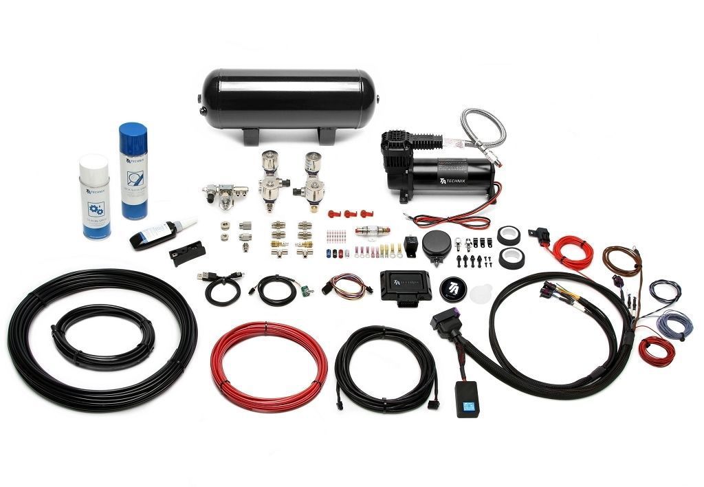 TA Technix Luftfahrwerk mit Airmanagement passend für Audi 100, A6 Typ C4