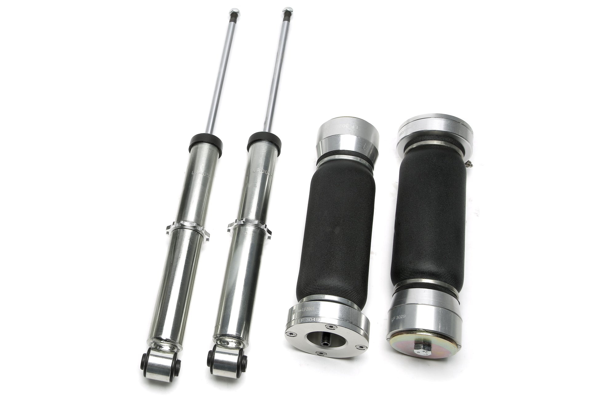 TA Technix Luftdämpfersatz mit Verstellsystem Hinterachse passend für Audi A3 (8L), TT (8N)/ Seat Leon, Toledo II (1M)/ Sk...