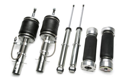 TA Technix Luftdämpfersatz mit Verstellsystem passend für Audi A3 (8L), TT (8N)/ Seat Leon, Toledo II (1M)/ Skoda Octavia ...