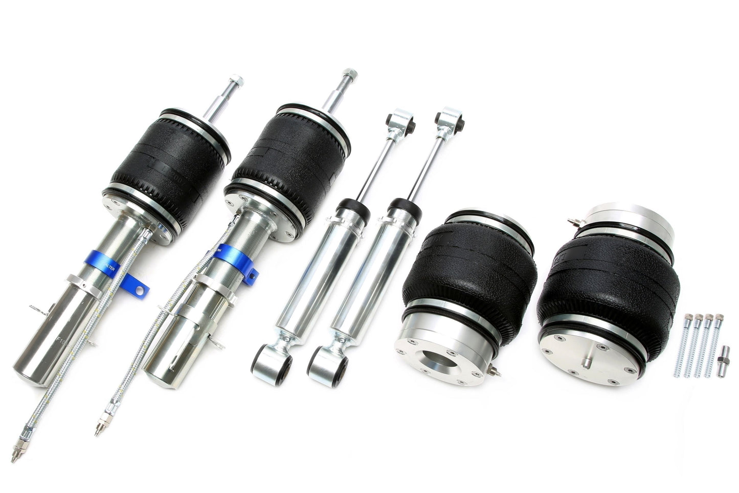 TA Technix Luftdämpfersatz mit Verstellsystem passend für Audi A3Q (8L), TT Quattro (8N)/ Seat Leon 4x4/ Skoda Octavia I 4...