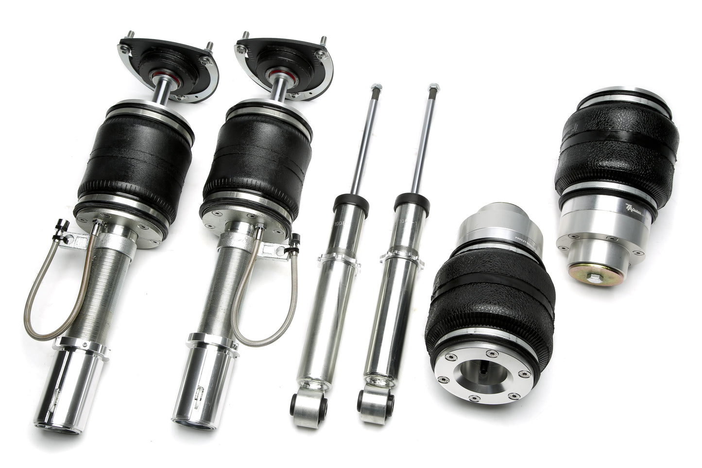 TA Technix Luftdämpfersatz mit Verstellsystem passend für Audi A3 (8P), TT (8J)/ Seat Altea, Leon, Toledo (1P/5P)/ Skoda O...