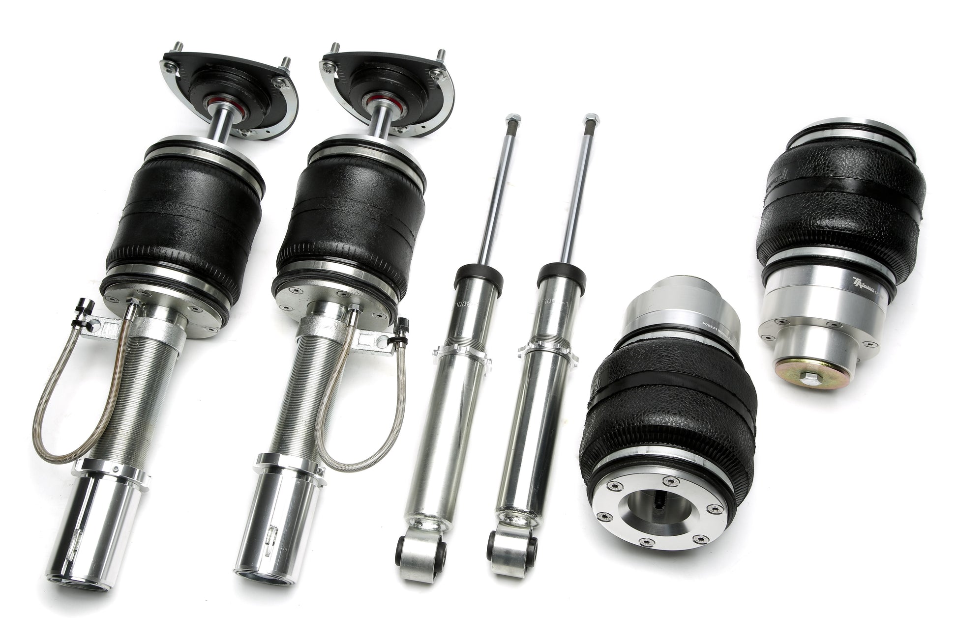 TA Technix Luftdämpfersatz mit Verstellsystem passend für Audi A3 (8P), TT (8J)/ Seat Altea, Leon, Toledo (1P/5P)/ Skoda O...