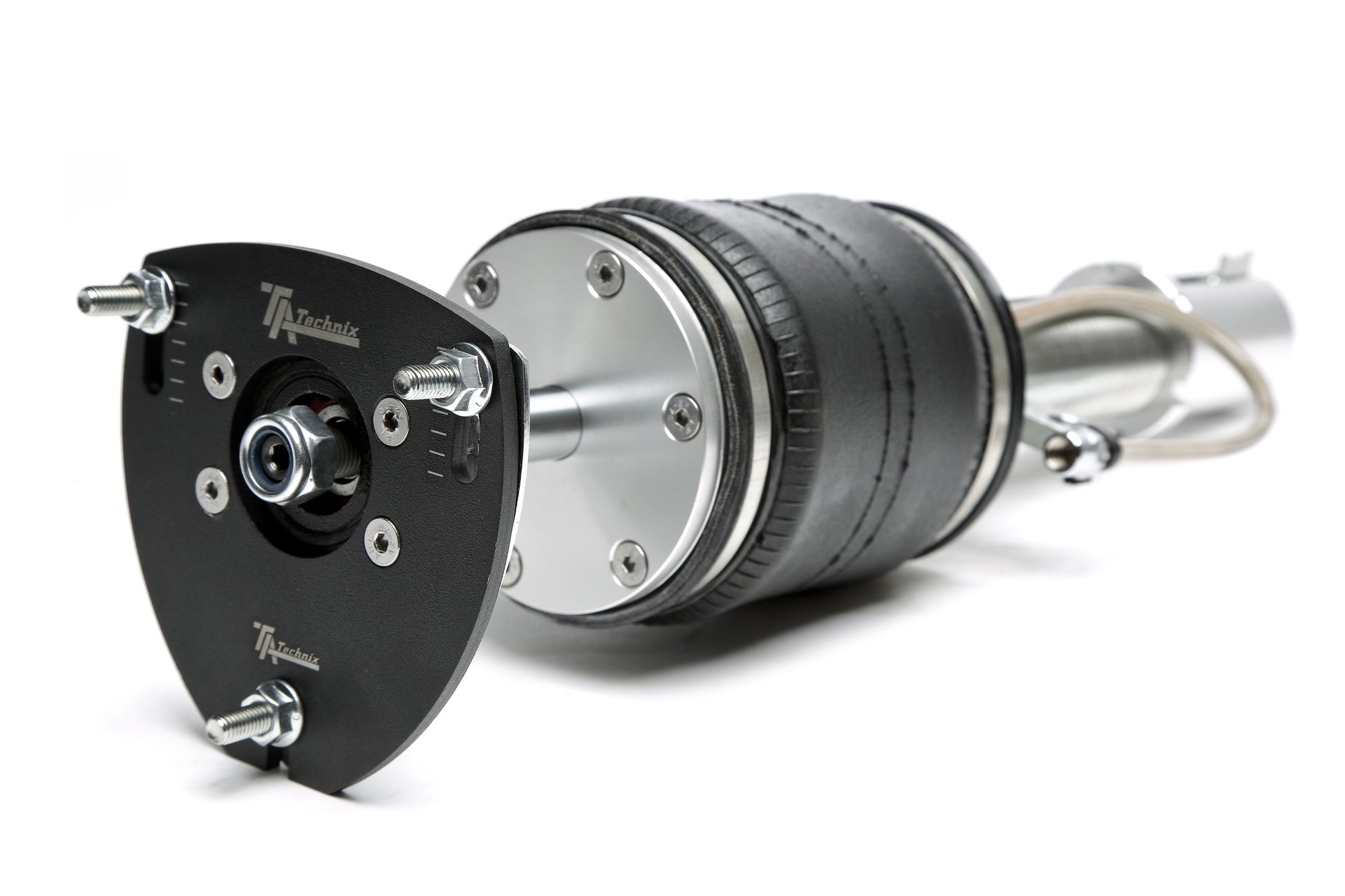 TA Technix Luftdämpfersatz mit Verstellsystem passend für Audi A3 (8P), TT (8J)/ Seat Altea, Leon, Toledo (1P/5P)/ Skoda O...
