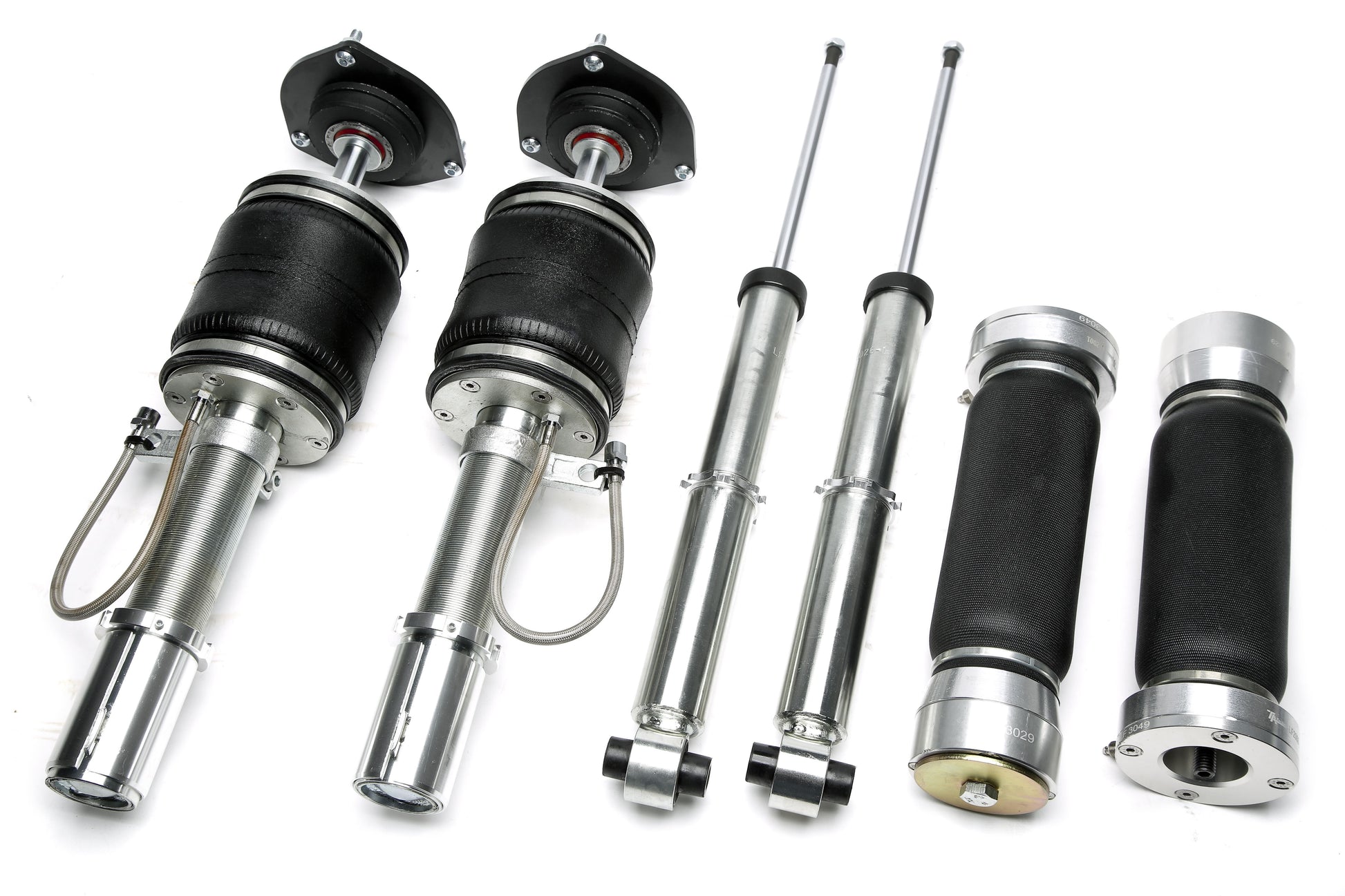 TA Technix Luftdämpfersatz mit Verstellsystem passend für Audi A3 (8Y)/ Seat Leon IV (KL)/ Skoda Octavia IV (NX), Golf VII...