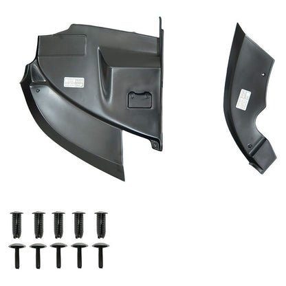Oneway Batterie- & Scheinwerferabdeckung passend für Volkswagen Transporter T5.1 2010-2015 - Mattschwarz