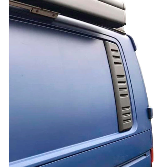 Oneway Lüftungsschlitze passend für Volkswagen Transporter T5.1/T6 2010-2020 (Kurzer Radstand) - Mattschwarz