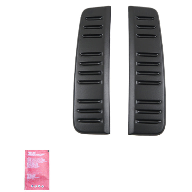 Oneway Lüftungsschlitze passend für Volkswagen Transporter T5.1/T6 2010-2020 (Kurzer Radstand) - Mattschwarz