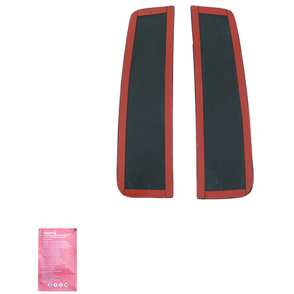 Oneway Lüftungsschlitze passend für Volkswagen Transporter T5.1/T6 2010-2020 (Kurzer Radstand) - Mattschwarz