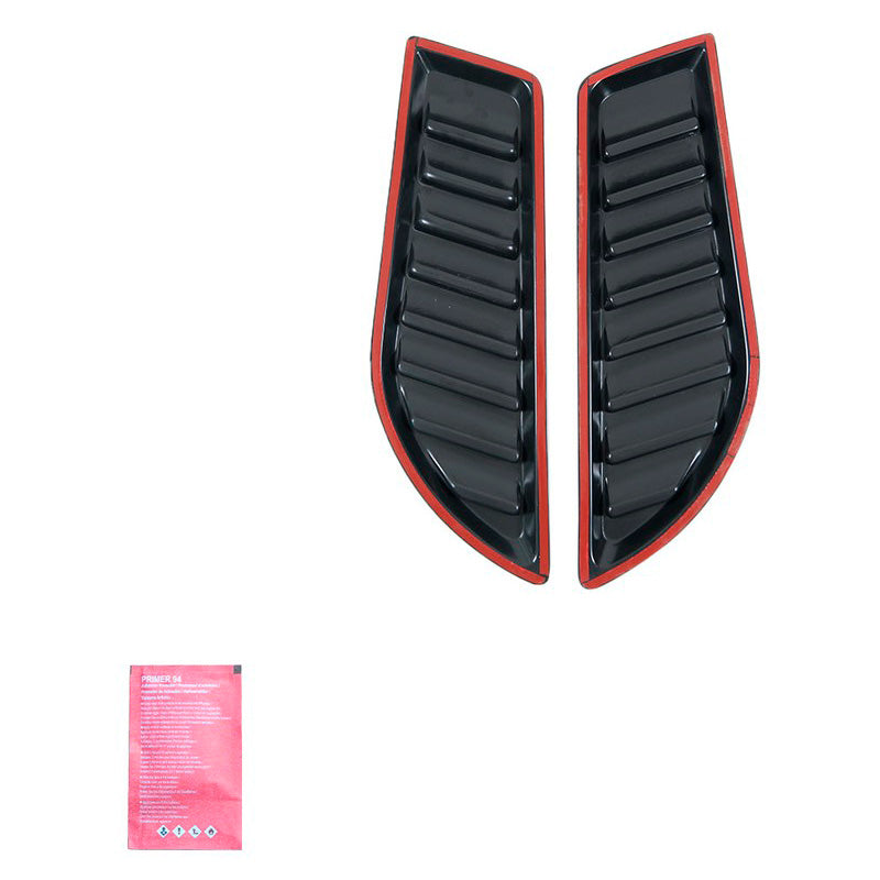 Oneway Motorhaube Lüftungsschlitze Pick-Up 4x4 - Universal - Mattschwarz