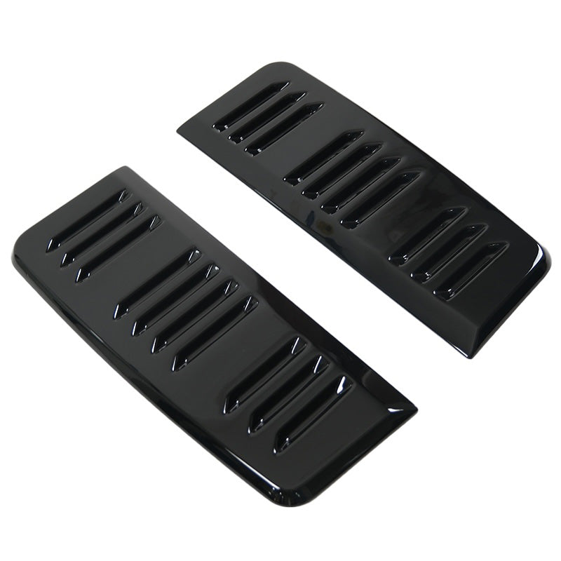 Oneway Lüftungsschlitze passend für Volkswagen Transporter T5.1/T6/T6.1 2010-2022 (Langer Radstand) - Version 2 - Schwarz ...