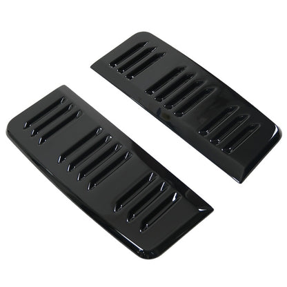 Oneway Lüftungsschlitze passend für Volkswagen Transporter T5.1/T6/T6.1 2010-2022 (Langer Radstand) - Version 2 - Schwarz ...