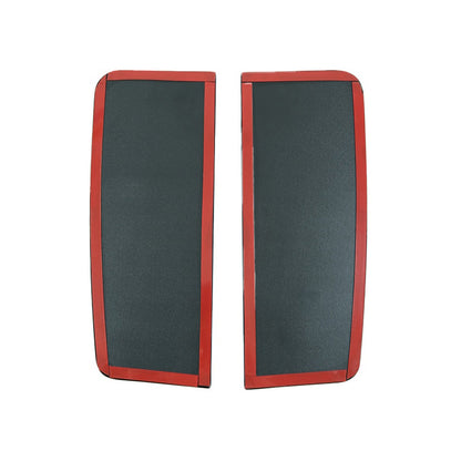 Oneway Lüftungsschlitze passend für Volkswagen Transporter T5.1/T6/T6.1 2010-2022 (Langer Radstand) - Version 2 - Schwarz ...