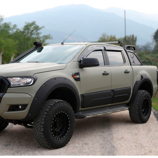Oneway Karosserieverkleidung passend für Ford Ranger T6/T7/T8 2012-2022 - Schwarz glänzend