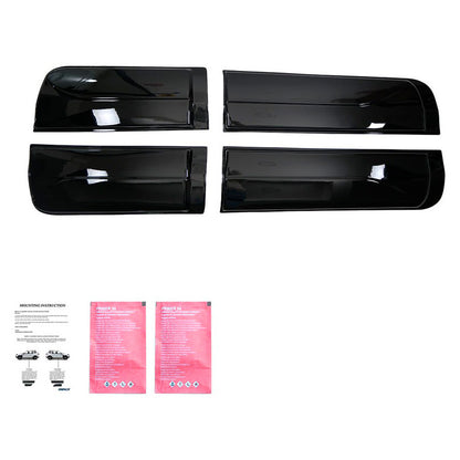 Oneway Karosserieverkleidung passend für Ford Ranger T6/T7/T8 2012-2022 - Schwarz glänzend