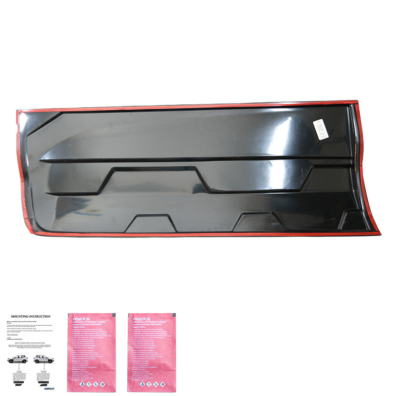 Oneway Karosserieverkleidung passend für Ford Ranger T6/T7/T8 2012-2022 (Jumbo) - Schwarz glänzend