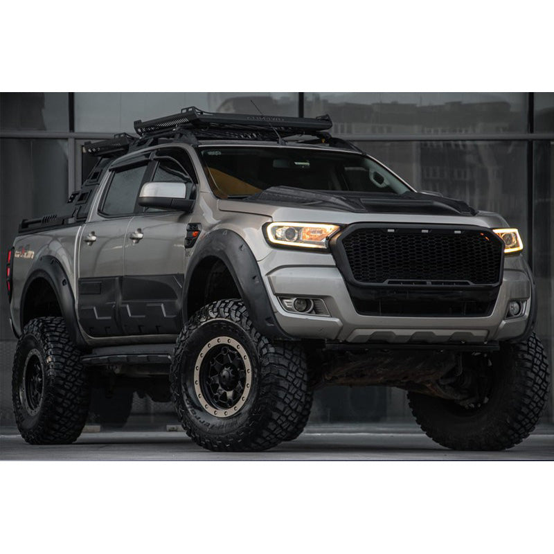 Oneway Karosserieverkleidung passend für Ford Ranger T6/T7/T8 2012-2022 (Jumbo) - Mattschwarz