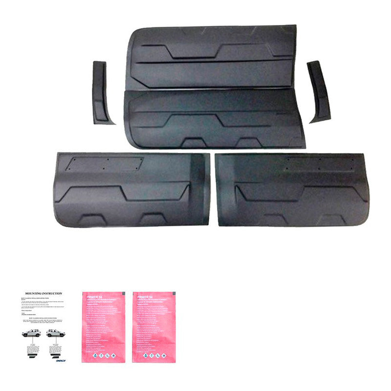 Oneway Karosserieverkleidung passend für Ford Ranger T6/T7/T8 2012-2022 (Jumbo) - Mattschwarz