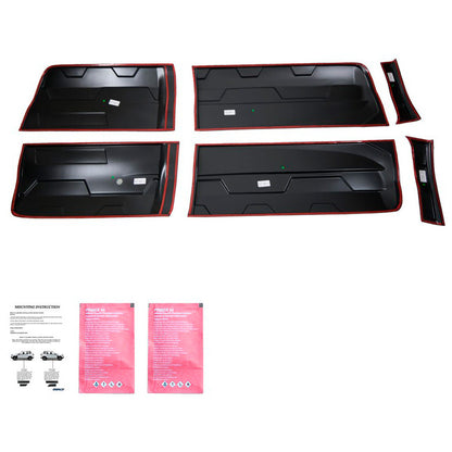 Oneway Karosserieverkleidung passend für Ford Ranger T6/T7/T8 2012-2022 (Jumbo) - Mattschwarz