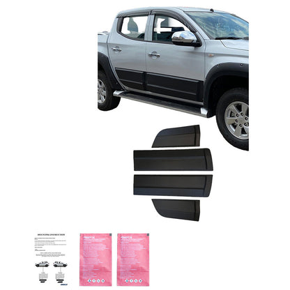 Oneway Karosserieverkleidung passend für Mitsubishi L200 Triton 5/6 2015- - Mattschwarz