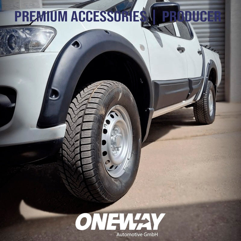 Oneway Karosserieverkleidung passend für Mitsubishi L200 Triton 4 2007-2014 - Mattschwarz