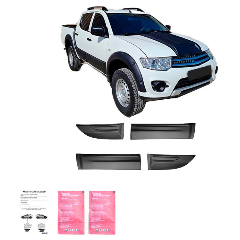 Oneway Karosserieverkleidung passend für Mitsubishi L200 Triton 4 2007-2014 - Mattschwarz