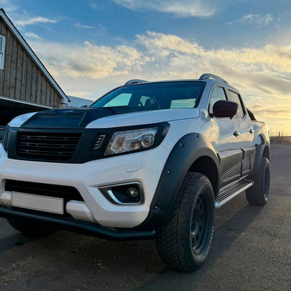 Oneway Karosserieverkleidung passend für Nissan Navara NP300 (D23) 2014-2021 (Jumbo) - Mattschwarz
