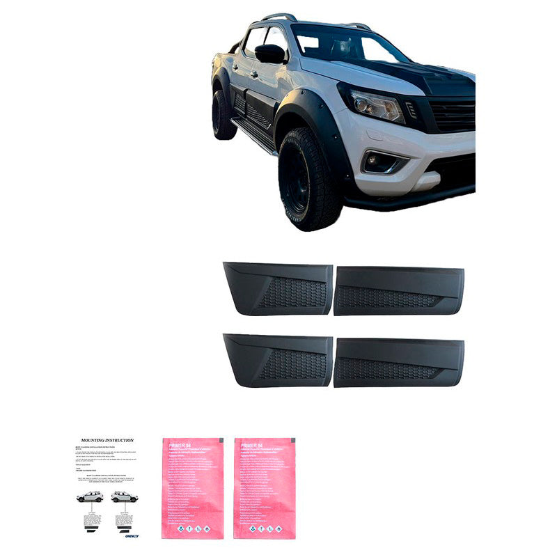 Oneway Karosserieverkleidung passend für Nissan Navara NP300 (D23) 2014-2021 (Jumbo) - Mattschwarz