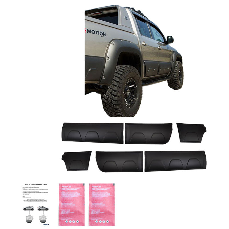 Oneway Karosserieverkleidung passend für Volkswagen Amarok MK1 2010-2022 - Mattschwarz