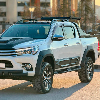 Oneway Karosserieverkleidung passend für Toyota Hilux 8.Gen. 2015- - Mattschwarz