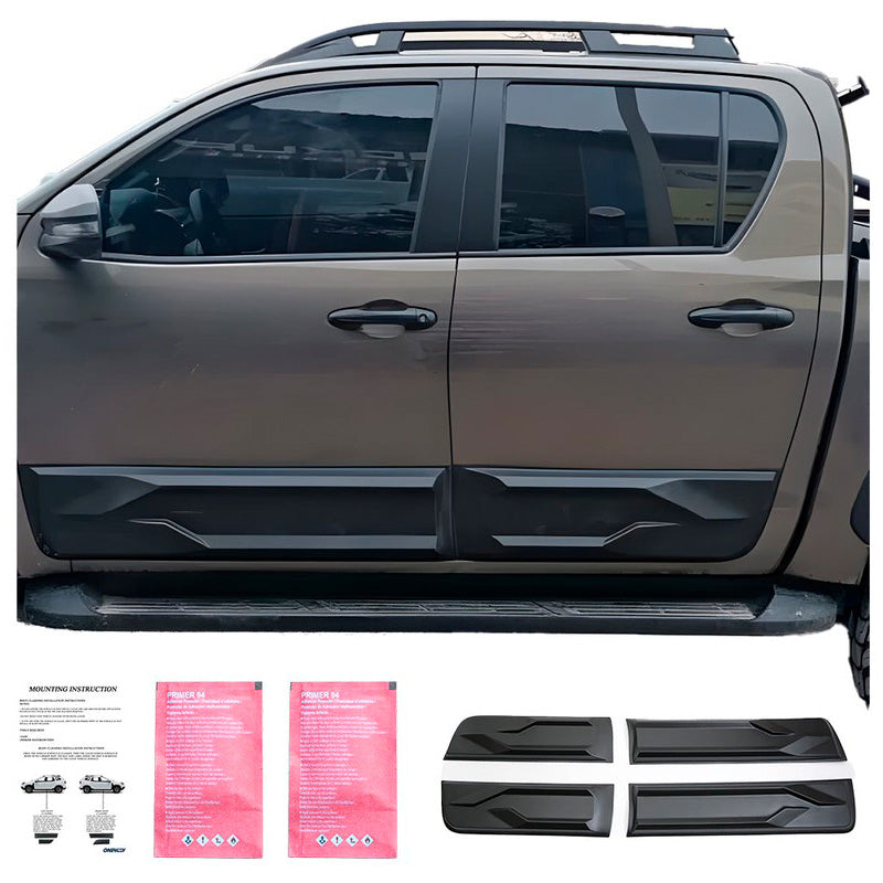 Oneway Karosserieverkleidung passend für Toyota Hilux 8.Gen. 2015- - Mattschwarz