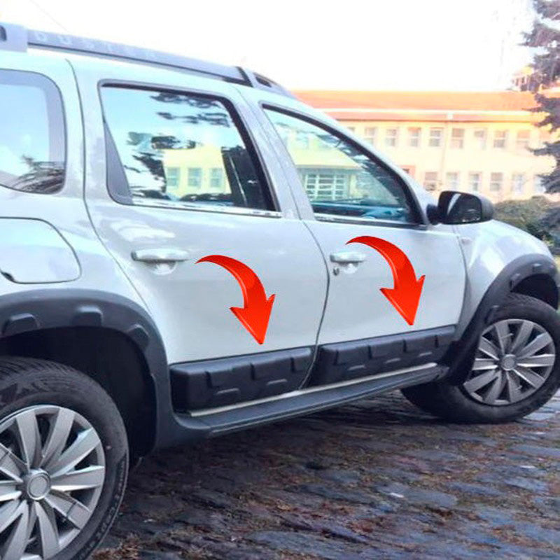 Oneway Karosserieverkleidung passend für Dacia Duster I 2010-2017 (Off-Road) (ohne Duster Markierung) - Mattschwarz