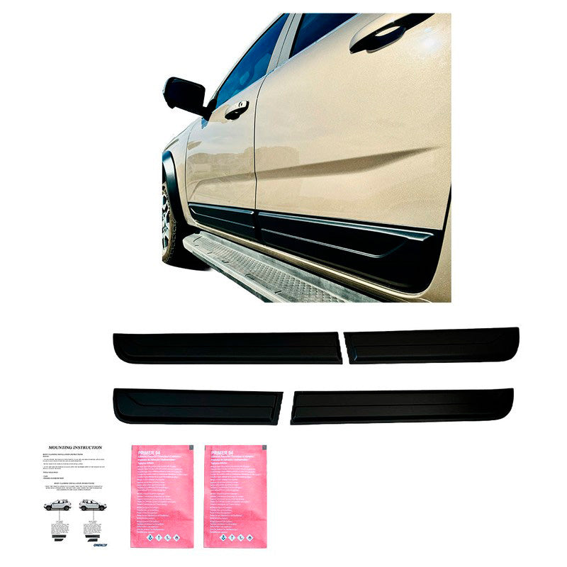 Oneway Karosserieverkleidung passend für Volkswagen Amarok MK2 2022- - Mattschwarz