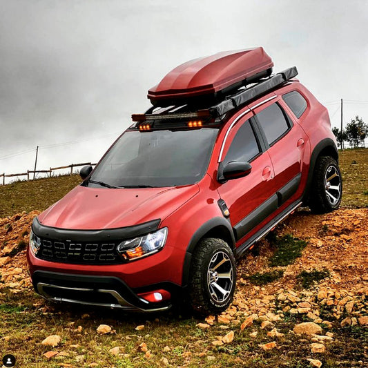 Oneway Kompletter Umbausatz passend für Dacia Duster II 2018-2024 mit Park Assist - Mattschwarz