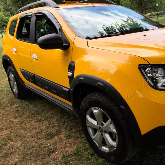 Oneway Kompletter Umbausatz passend für Dacia Duster II 2018-2024 mit Park Assist (Offroad) (ohne Duster Markierung) - Mat...