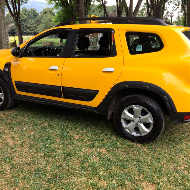 Oneway Kompletter Umbausatz passend für Dacia Duster II 2018-2024 mit Park Assist (Offroad) (ohne Duster Markierung) - Mat...