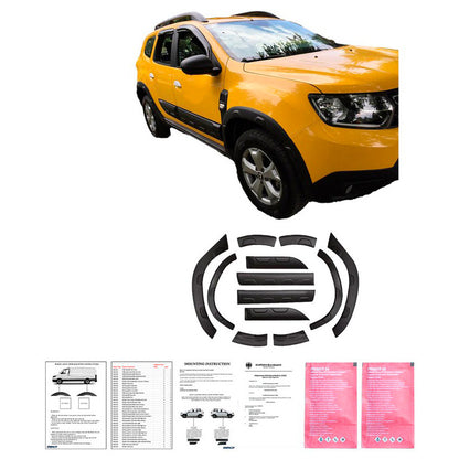 Oneway Kompletter Umbausatz passend für Dacia Duster II 2018-2024 mit Park Assist (Offroad) (ohne Duster Markierung) - Mat...