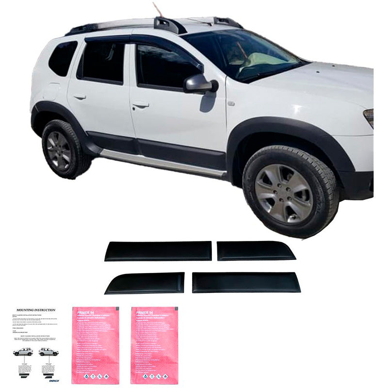 Oneway Kompletter Umbausatz passend für Dacia Duster I 2010-2017 (ohne Duster Markierung) - Mattschwarz
