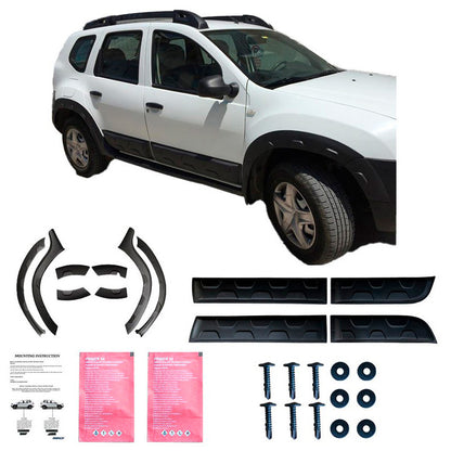Oneway Kompletter Umbausatz passend für Dacia Duster I 2010-2017 (Offroad) (ohne Duster Markierung) - Mattschwarz
