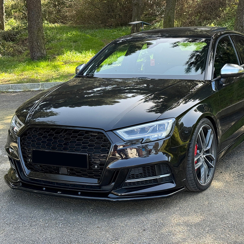 Oneway Kompletter Umbausatz passend für Audi S3 8V Limousine 2016-2020 - Schwarz glänzend