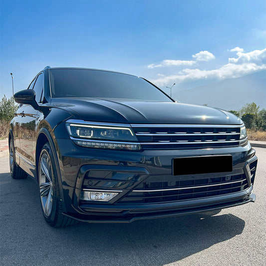 Oneway Kompletter Umbausatz passend für Volkswagen Tiguan II R-Line 2016-2020 - Schwarz glänzend