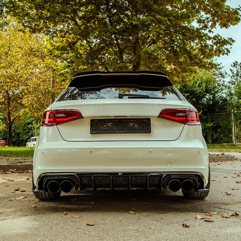 Oneway Kompletter Umbausatz passend für Audi S3 Sportback 8V 2013-2016 - Schwarz glänzend