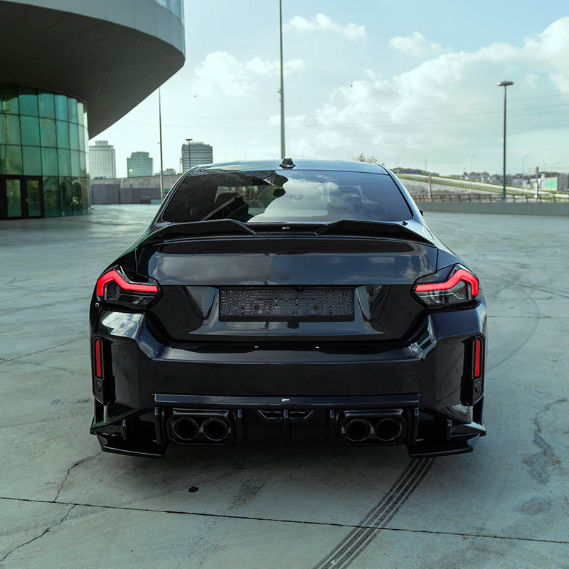 Oneway Kompletter Umbausatz passend für BMW M2 G87 Coupe 2023- - Schwarz glänzend