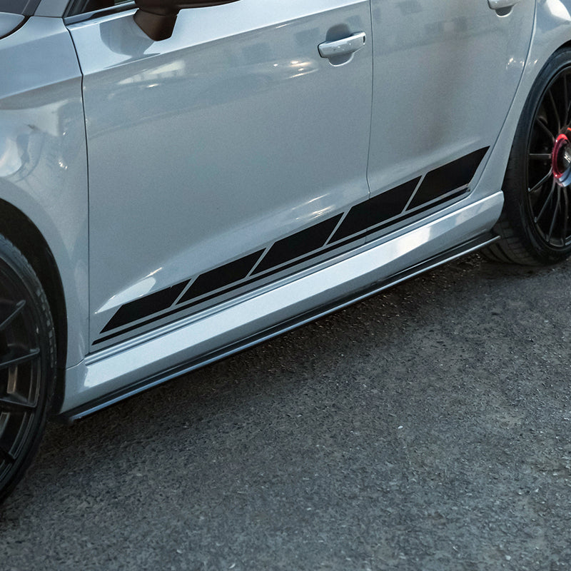 Oneway Kompletter Umbausatz passend für Audi RS3 8V Sportback Facelift 2017-2020 - Schwarz glänzend