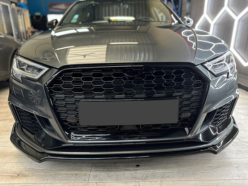 Oneway Kompletter Umbausatz passend für Audi RS3 8V Sportback Facelift 2017-2020 - Schwarz glänzend